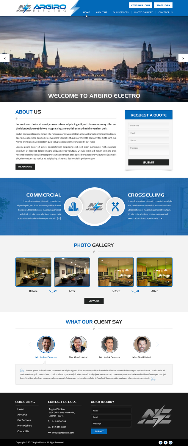 Web Design par jdv pour Arfos Group | Design #15374421