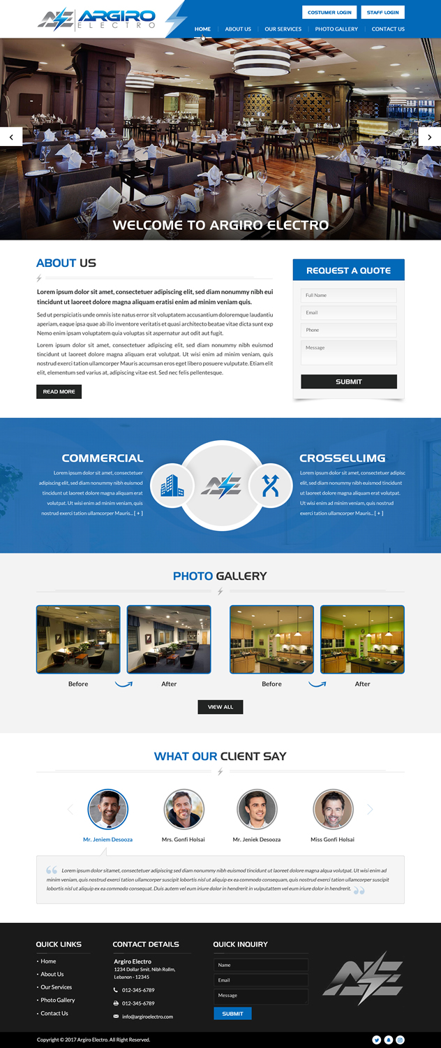 Web Design par jdv pour Arfos Group | Design #15374429