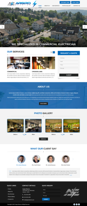 Web Design par jdv pour Arfos Group | Design : #15374844