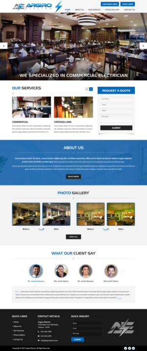 Web Design par jdv pour Arfos Group | Design : #15374847