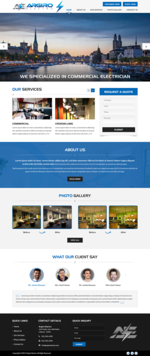 Web Design par jdv pour Arfos Group | Design : #15374856
