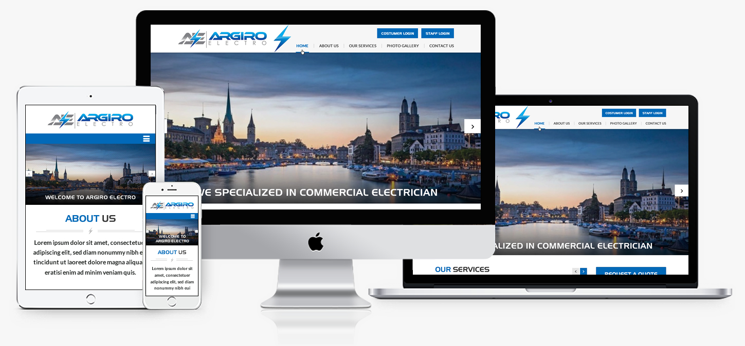 Web Design by jdv for Arfos Group | Design #15390294