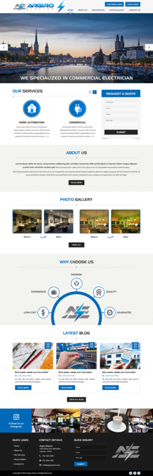 Web Design par jdv pour Arfos Group | Design : #15398631