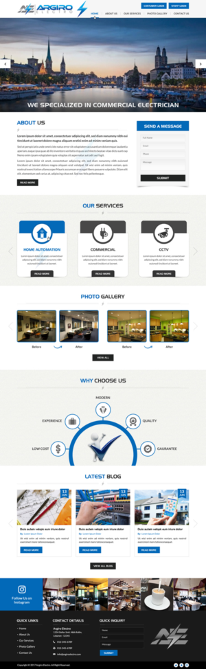 Web Design par jdv pour Arfos Group | Design : #15411454