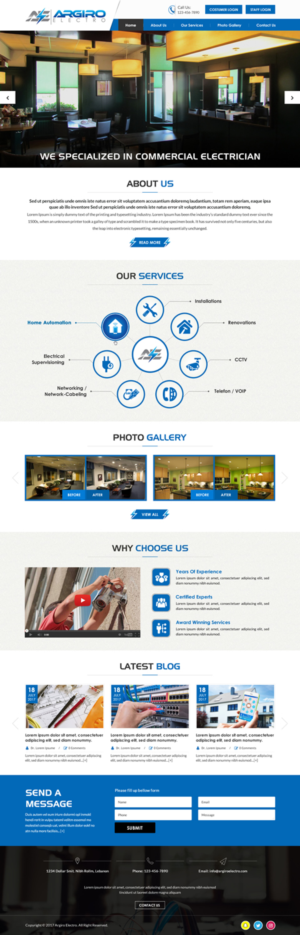 Web Design par jdv pour Arfos Group | Design : #15463899