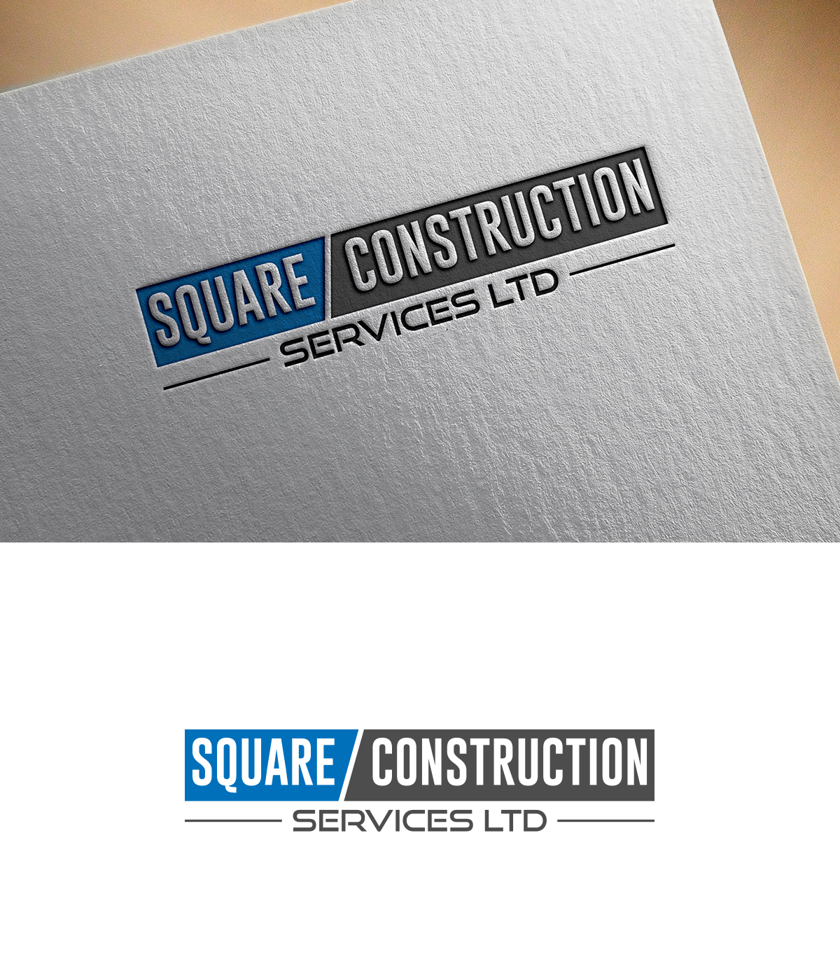 Logo Design by supercreative for Square Construction Services ltd | Design #15344268