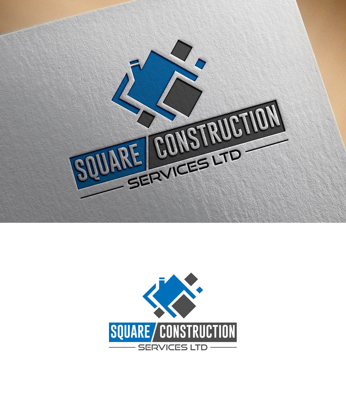 Logo Design by supercreative for Square Construction Services ltd | Design #15344269