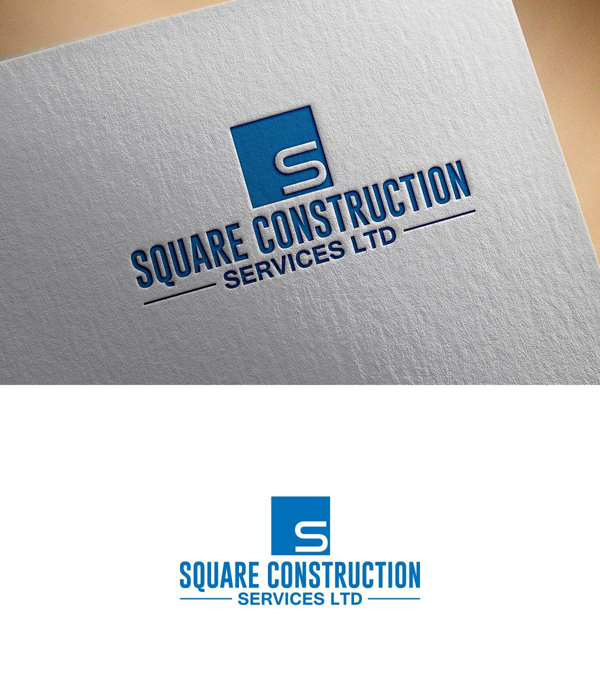 Logo Design by supercreative for Square Construction Services ltd | Design #15344271