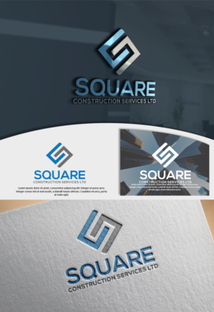 Logo Design by Renewable for Square Construction Services ltd | Design: #15344122