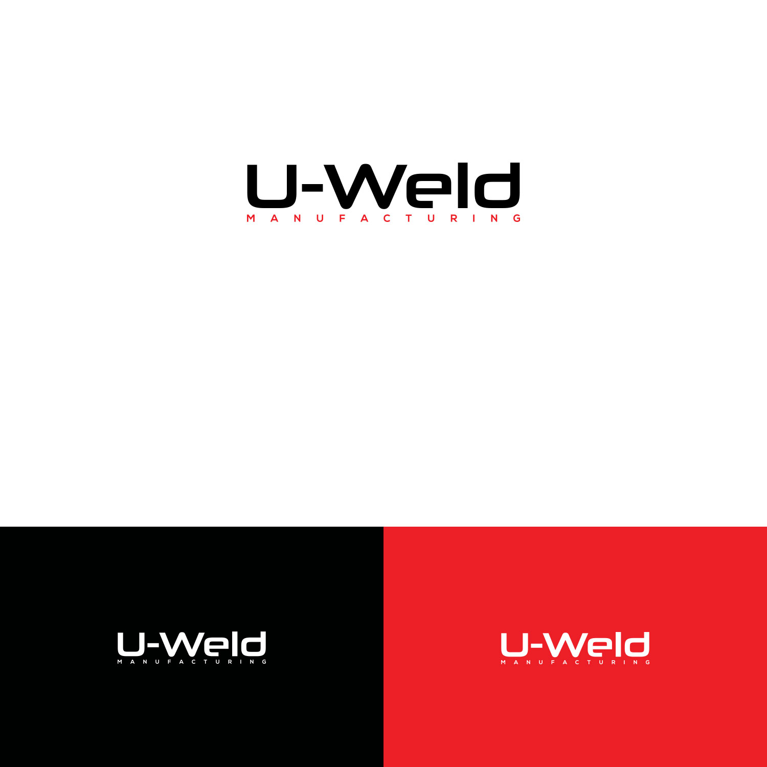 Logo Design by DesignDUO for U-Weld Manufacturing | Design #15455412