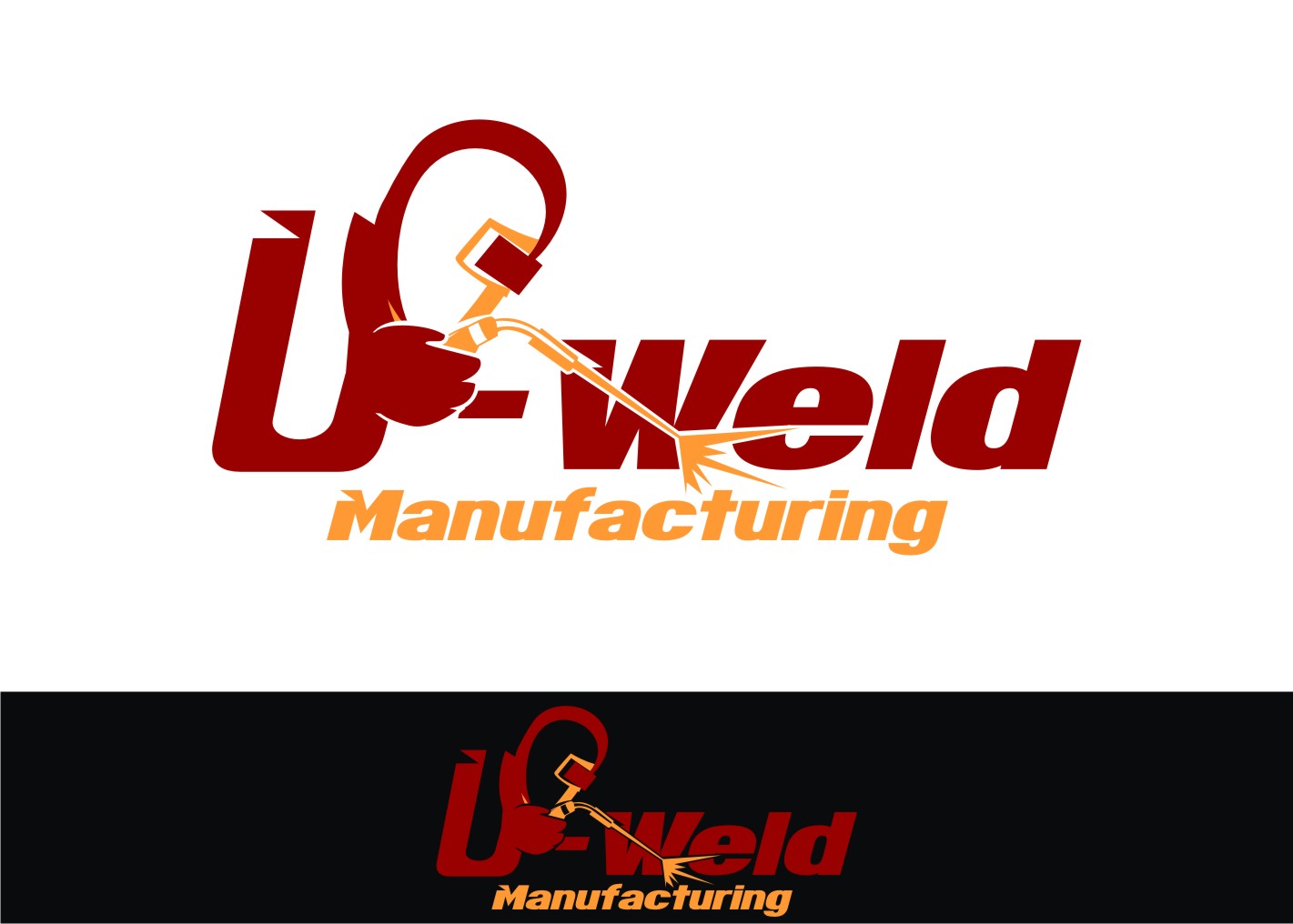 Logo Design by Soul Light for U-Weld Manufacturing | Design #15343702