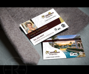 Business Card Design by Rich_LHA for Coastline Properties | Design #15367190
