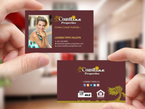 Business Card Design by Creations Box 2015 for Coastline Properties | Design: #15380456