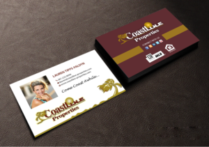 Business Card Design by Creations Box 2015 for Coastline Properties | Design: #15380458