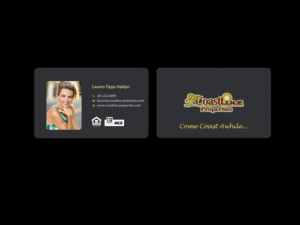 Business Card Design by Creations Box 2015 for Coastline Properties | Design: #15382833