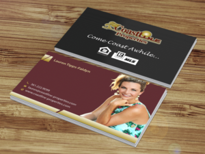 Business Card Design by Creations Box 2015 for Coastline Properties | Design: #15382835