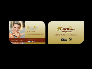 Business Card Design by Creations Box 2015 for Coastline Properties | Design: #15382836