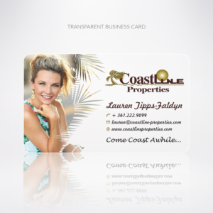 Business Card Design by Creoeuvre for Coastline Properties | Design #15369487