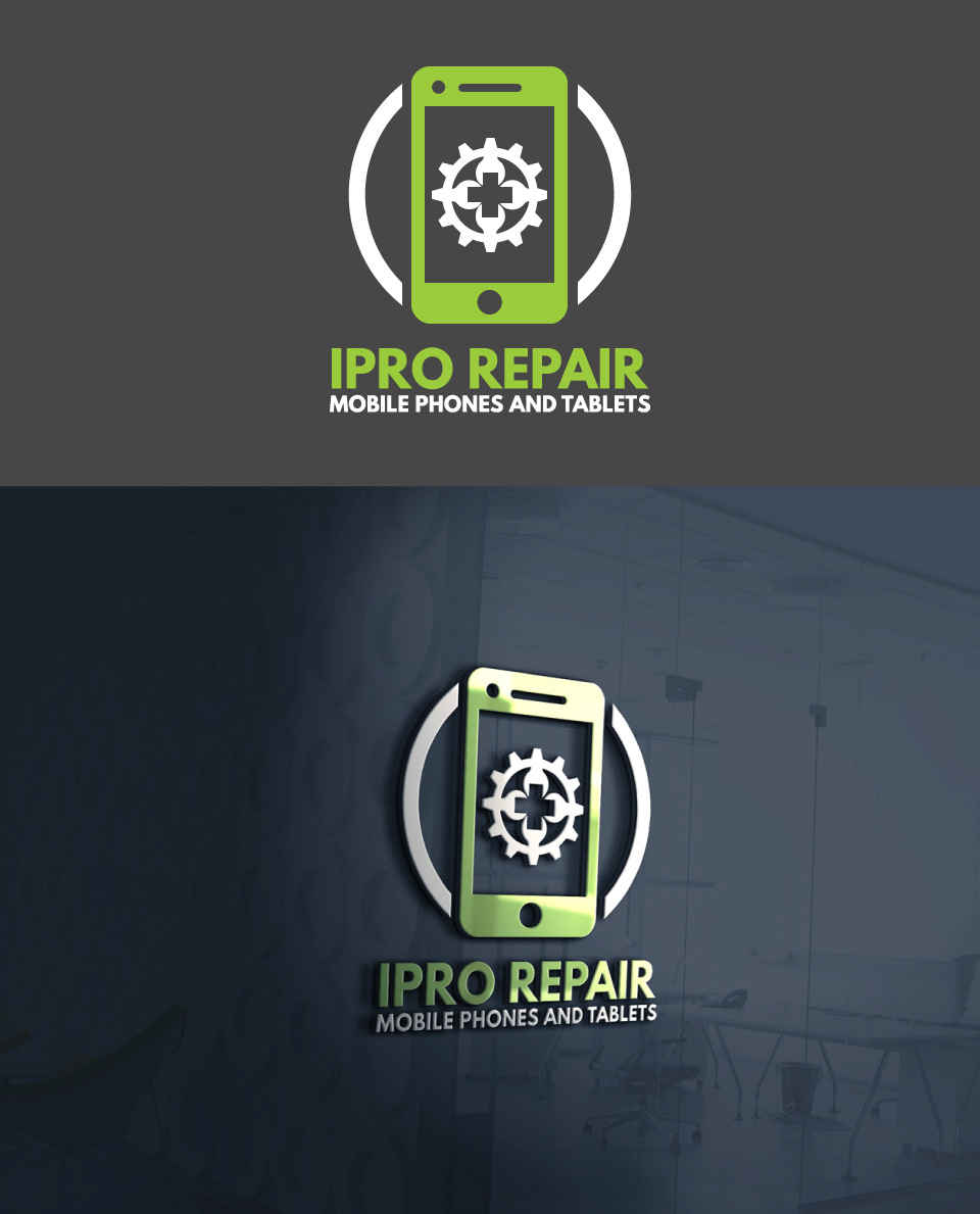 Logo Design by Impressive Solutions for iPro Repair | Design #15581354