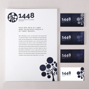 Logo Design by Anhlee for 1448 | Design: #15367939