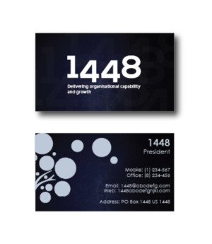 Logo Design by Ves-Boycheva for 1448 | Design: #15358647