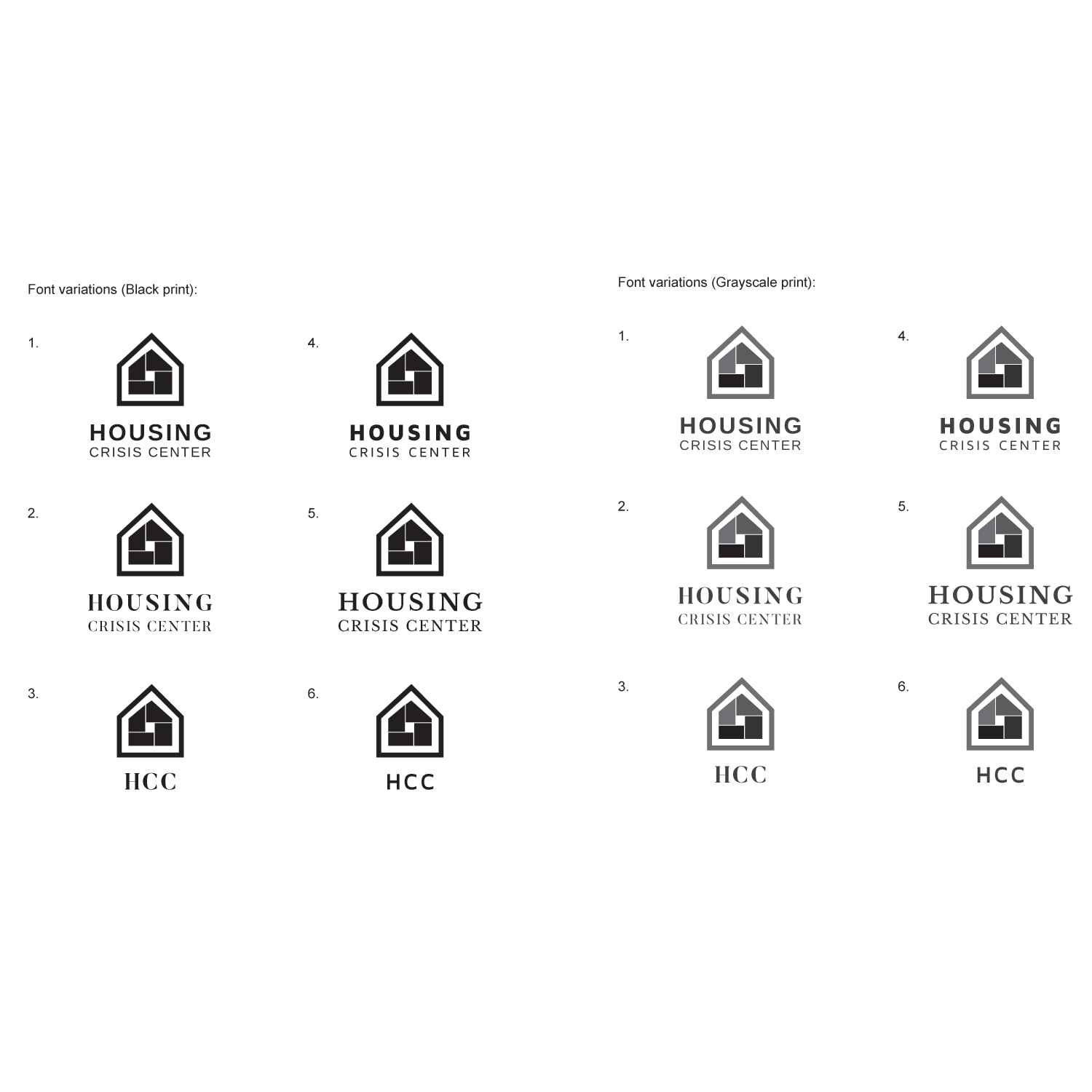 Logo Design by jacw02 for Housing Crisis Center | Design #15341651