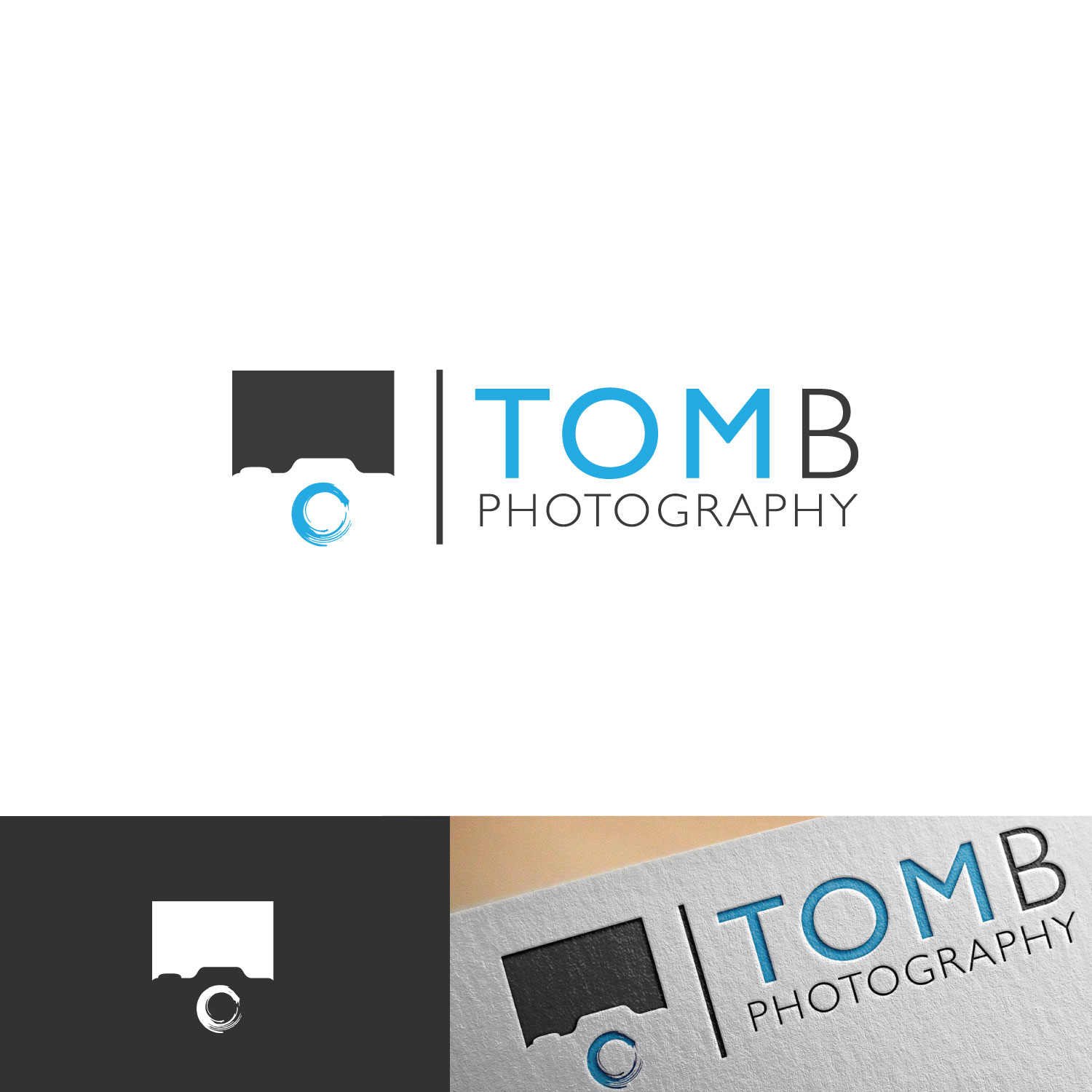 Logo Design by LogoToGoStudio for Tom B Photography | Design #15333623