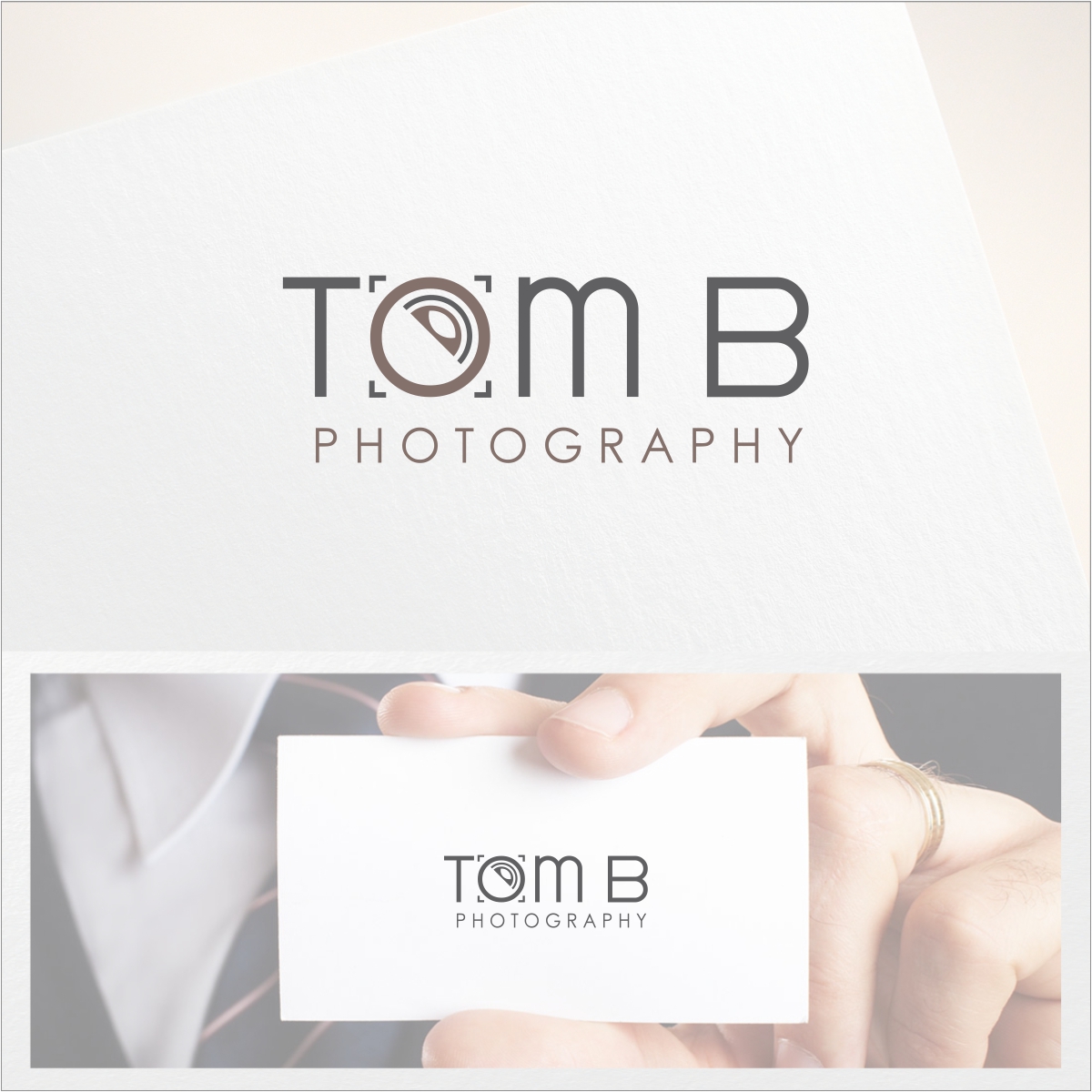 Logo Design by e-graphics for Tom B Photography | Design #15339487
