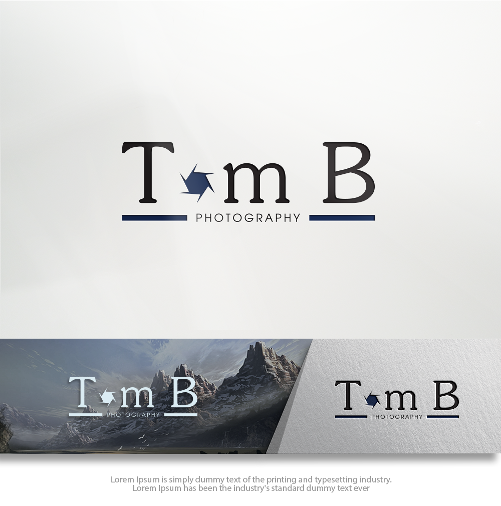 Logo Design by groomfox for Tom B Photography | Design #15343695