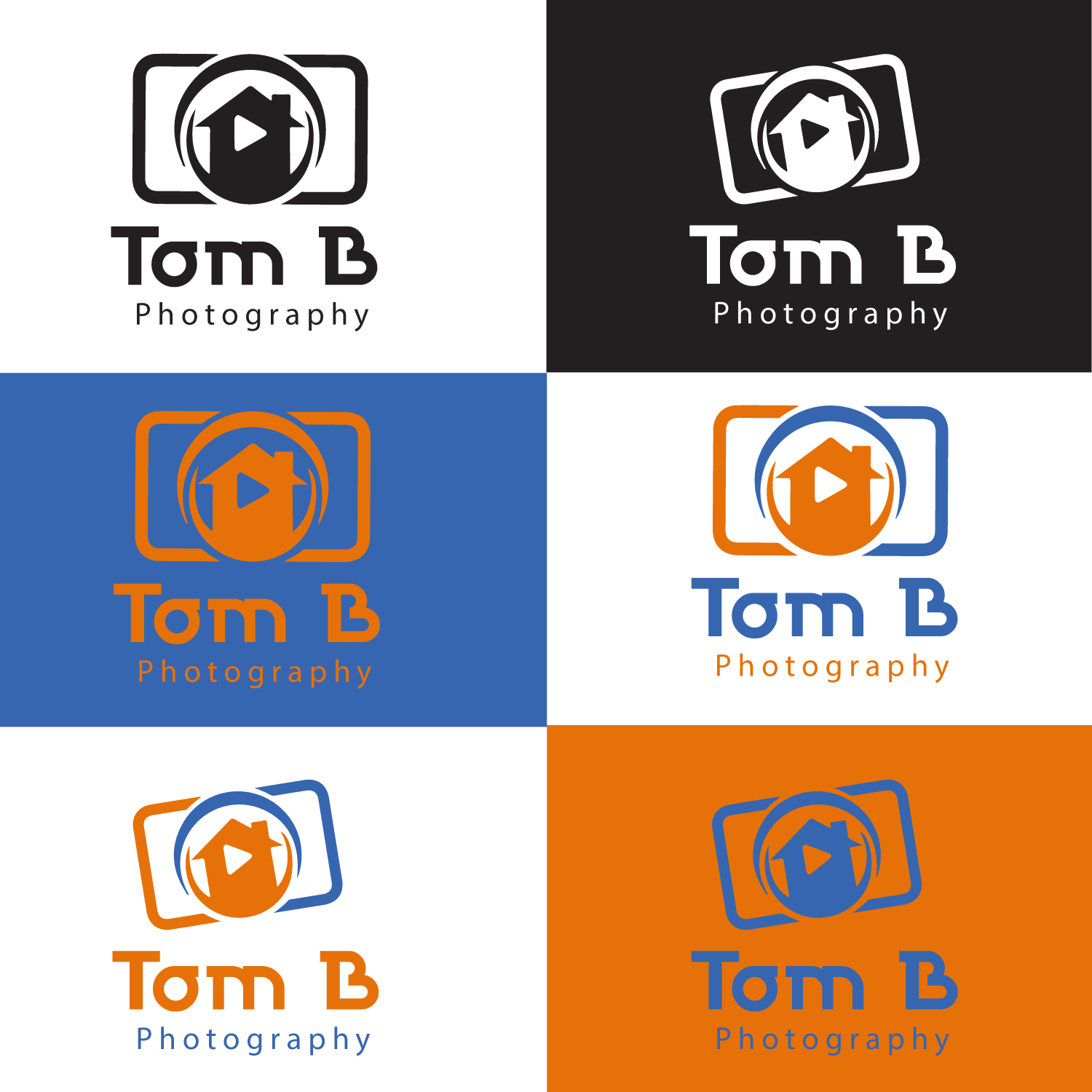 Logo Design by TAMZID ISLAM for Tom B Photography | Design #15393434