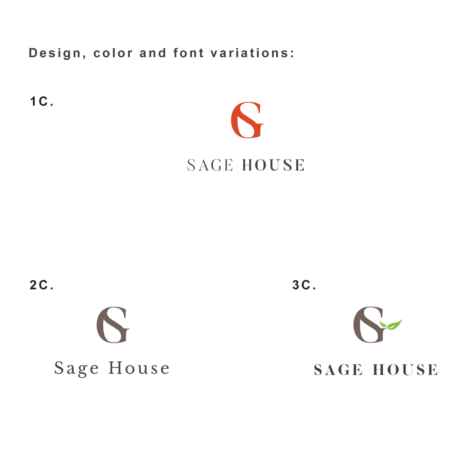 Logo Design by jacw02 for Sage House | Design #15346935
