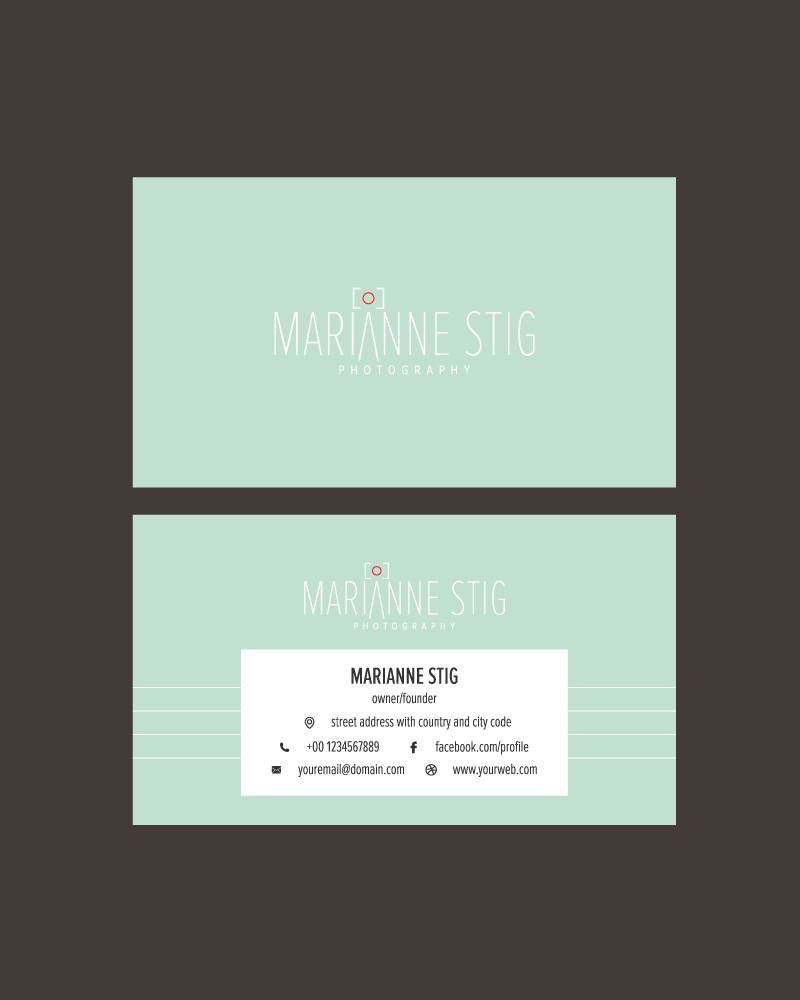 Design de Logo par ideaz2050 pour Marianne Stig Photography | Design #15436475