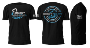 CrossFit Gym - Incorporating Water/Lake and Strength/Power | T-shirt Design by Bayu_susilo
