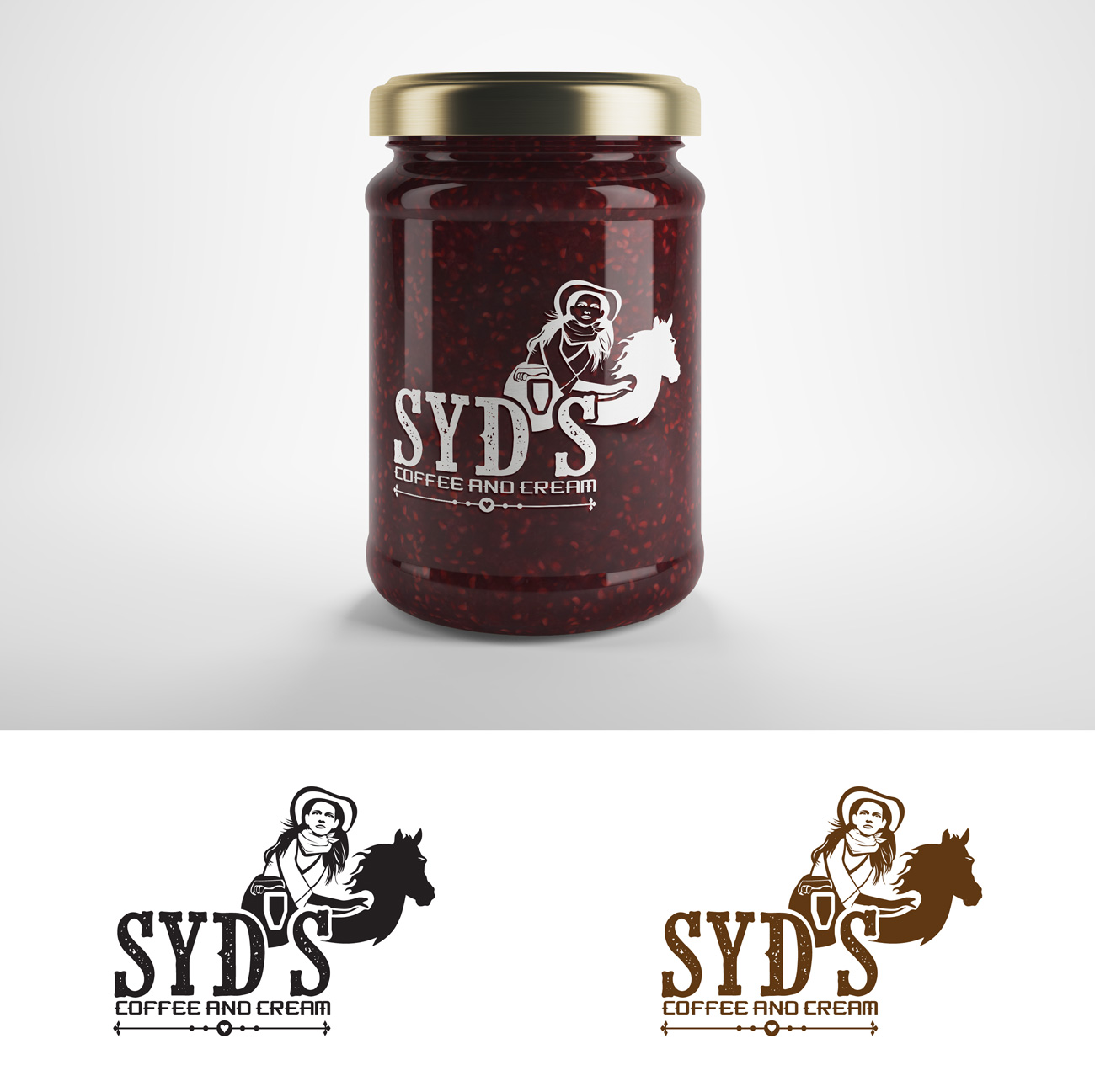 Logo Design by Impressive Solutions for Syd's Coffee and Cream | Design #15372858