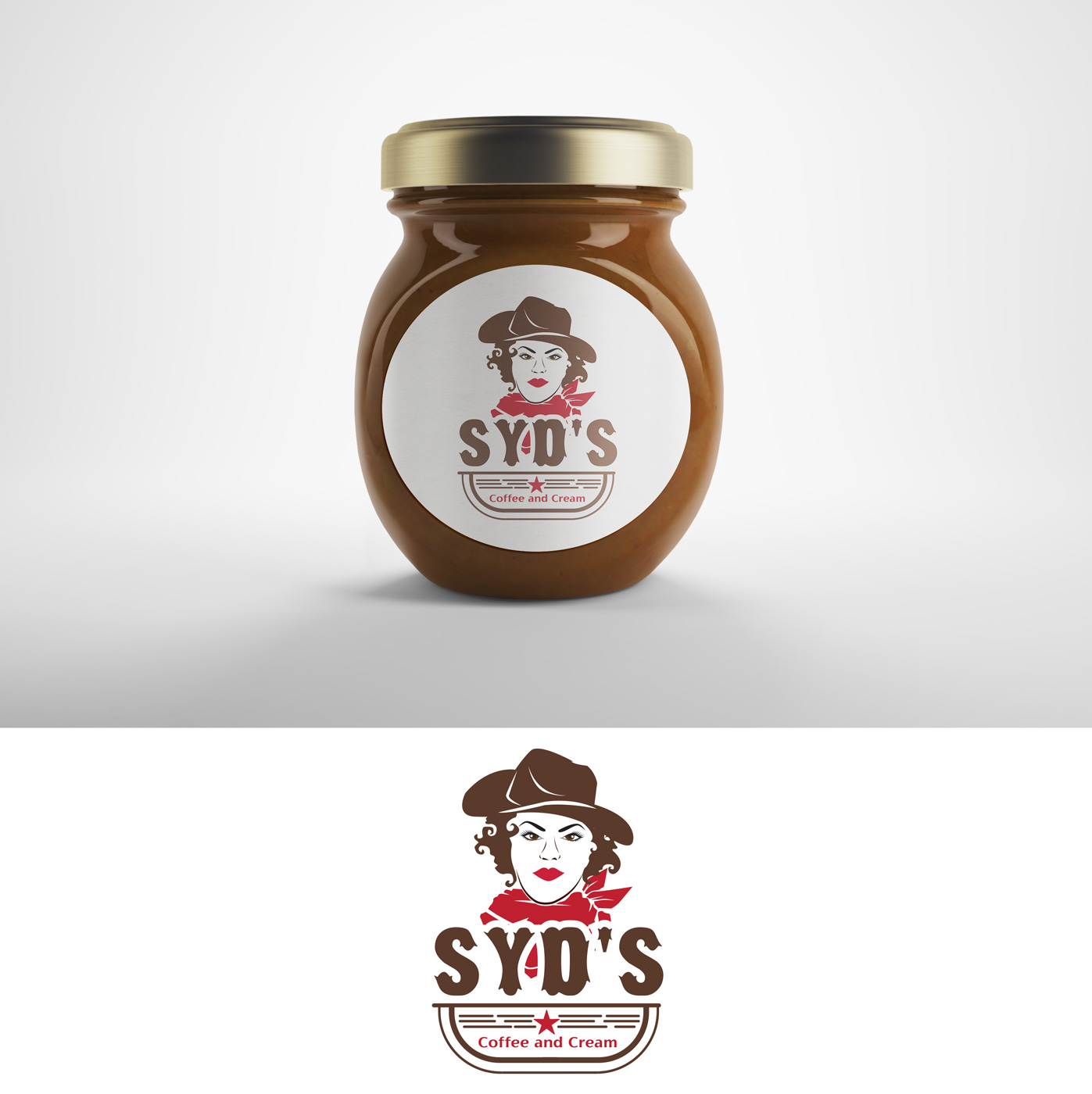 Logo Design by Impressive Solutions for Syd's Coffee and Cream | Design #15372862