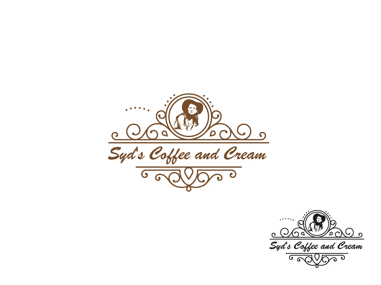 Logo-Design von Creativeboss für Syd's Coffee and Cream | Design #15369366