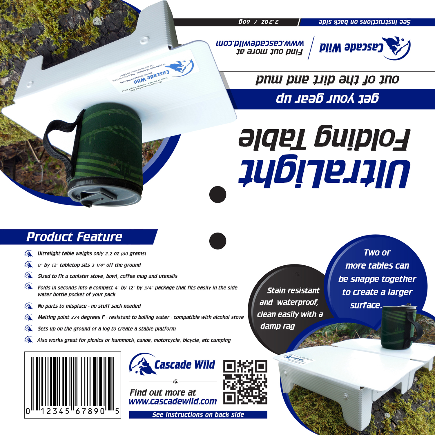Packaging Design by Adeel Hanif® for Cascade Wild LLC | Design #15394481
