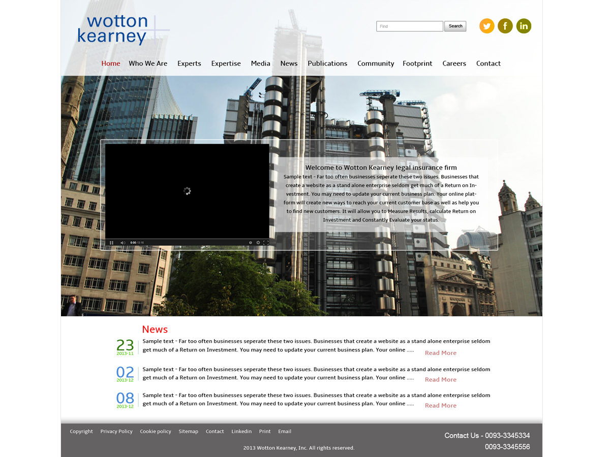 Web Design par Monna pour ce projet | Design #2604558