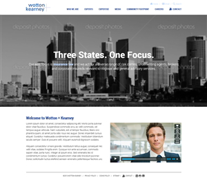 Insurance Law Website | Web Design par MIND