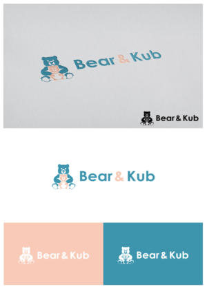 Logo Design by goranvisnjic82 for Bear and Kub  | Design #15364782