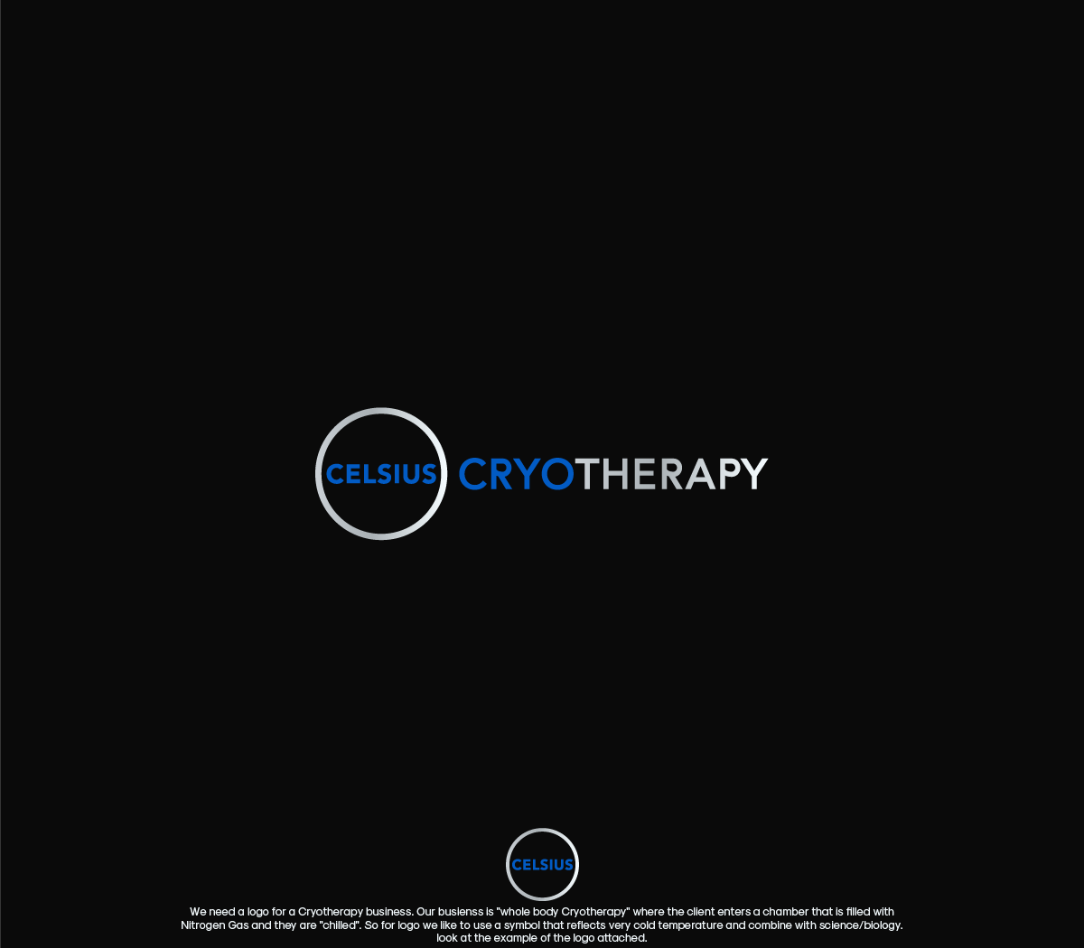 Logo Design by GBDESIGN for celsius cryotherapy LLC | Design #15519233