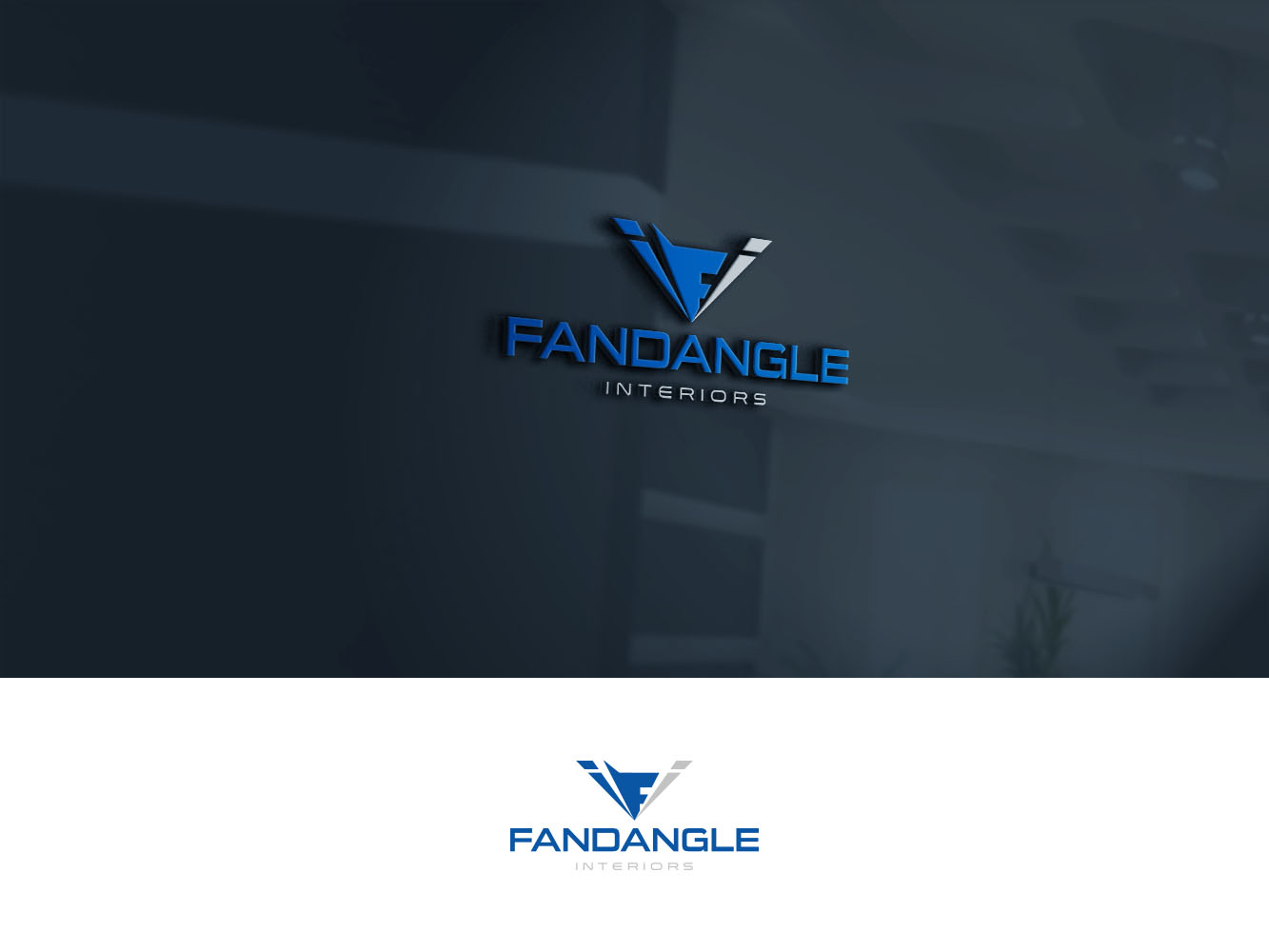 Logo Design by Verified artistry (Design garden) for Fandangle Interiors | Design #15441833