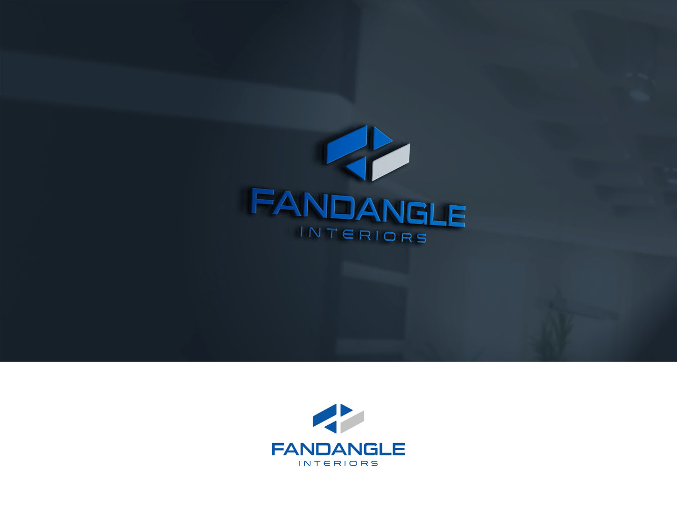 Logo Design by Verified artistry (Design garden) for Fandangle Interiors | Design #15466154