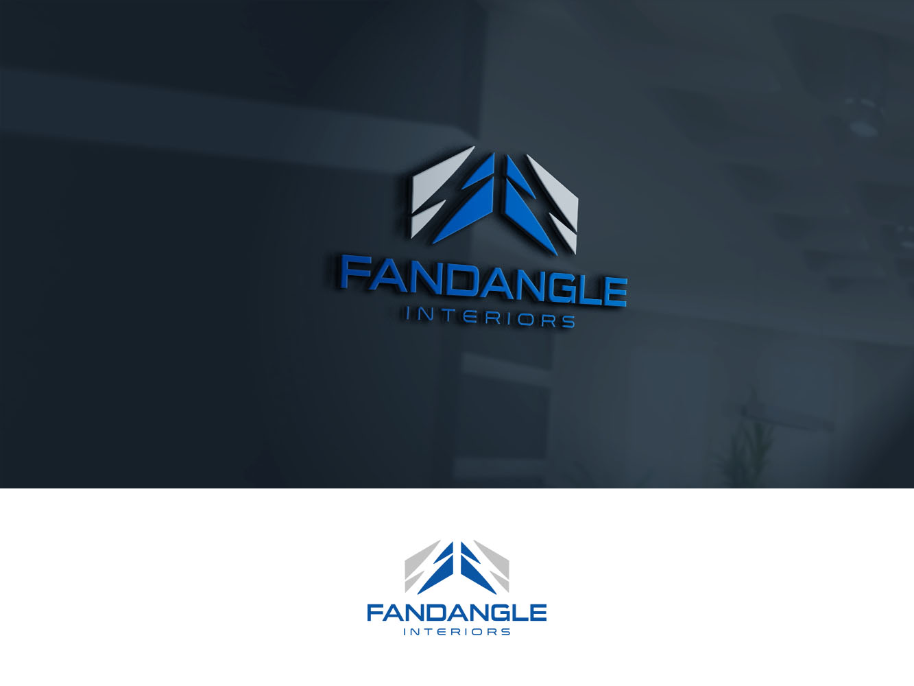 Logo Design by Verified artistry for Fandangle Interiors | Design #15466159