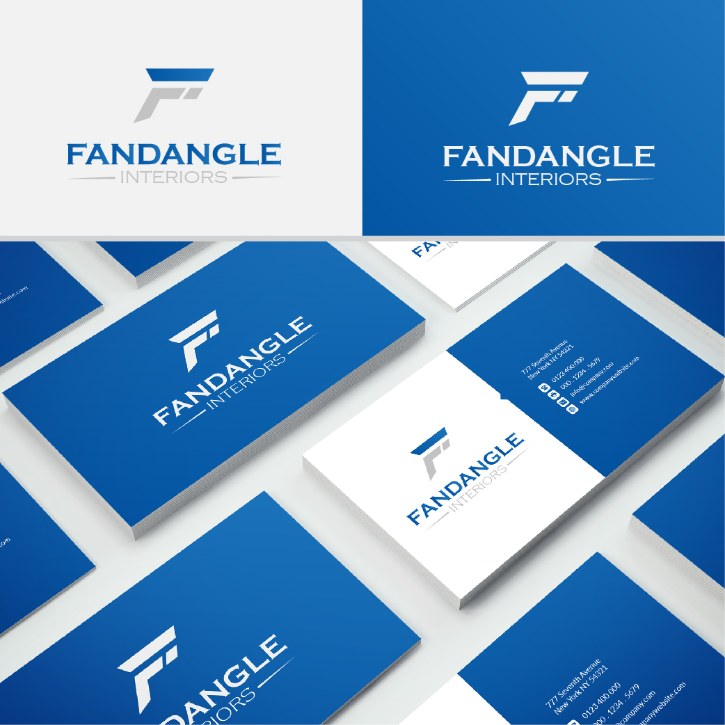 Logo Design by Mime Artworks for Fandangle Interiors | Design #15499237