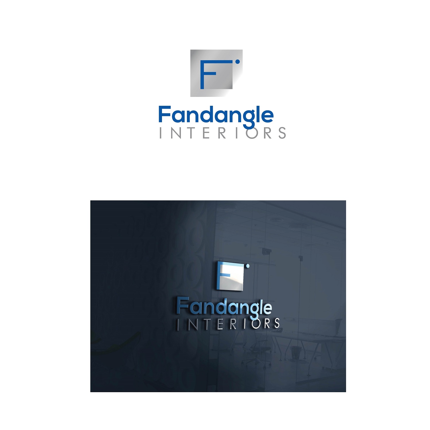 Logo Design by naik for Fandangle Interiors | Design #15362185