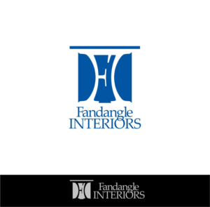 Logo Design by bojboga for Fandangle Interiors | Design: #16091520