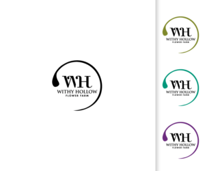 Logo Design by Bittersweet for Withy Hollow Flower Farm | Design: #15358033