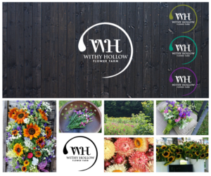 Logo Design by Bittersweet for Withy Hollow Flower Farm | Design: #15358034
