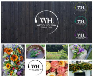 Logo Design by Bittersweet for Withy Hollow Flower Farm | Design: #15394588